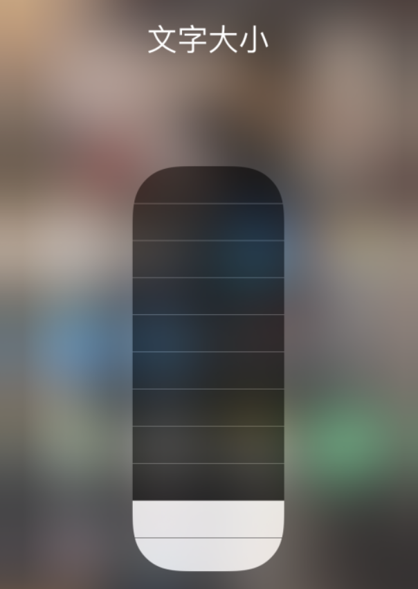 珲春苹果手机维修分享小技巧：在 iPhone 控制中心快速调节字体大小 